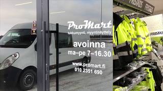 Fristads Suomikiertue: ProMart Oy