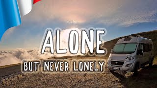 VAN LIVING ABOVE THE CLOUDS // Mountain camper van life // Full-time travel vlog