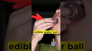 I MAKE EDIBLE WATER BALL AGAIN #shorts