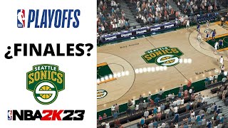 ¿LLEGAMOS A FINALES EN EL OESTE CON SEATTLE? DURISIMO CRUCE EN EL EPISODIO #4 DEL NBA 2K23