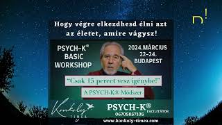 PSYCH-K® Basic Workshop 2024.03.22-24. Budapest