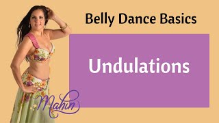 Belly Dance Body Wave - Undulation - Body Roll - Full Breakdown