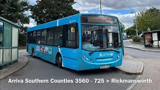 Arriva 3560 ADL Enviro 300 (ZF/€4) KX09GYK - Thrash!