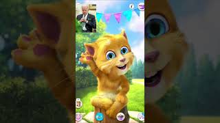 Talking Ginger 2 | my talking ginger cat | my talking ginger funny videos #shorts