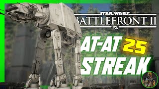 AT-AT 25 Killstreak PS5 Gameplay Star Wars Battlefront 2 (Endor)