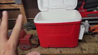 DIY Live Bait Cooler