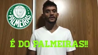 Gustavo escarpa manda recado para a torcida do palmeiras!