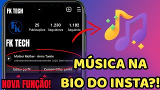 Como colocar Música na Bio do Instagram?! (2023)