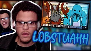 IVE NEVER IRAQ'D A LOBSTER SO HARD IN MY LIFE... Iraq Lobster vs Blue Lobster REACTION!!!