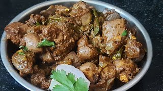 Chicken liver fry(chicken liver vepudu)Liri Delicious Recipes.