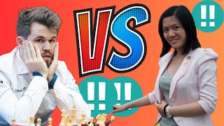 Perfect chess game 114 Magnus Carlsen vs Hou Yifan