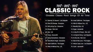 Greatest Classic Rock Songs 70s 80s 90s-Classic Rock Songs Collection-Led Zeppelin,U2,AC/DC,Bon Jovi