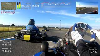 IAME Series France 2020 | Round 1 Rivesaltes | Jeudi Practice 6 | X30 Senior | 4K