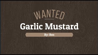 Wanted: Garlic Mustard