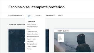 Análise da Wix - Projeto