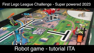 First Lego League Challenge 2023 - Super Powered - Tutorial ITA #legoeducation #firstlegoleague