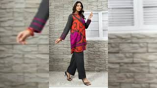 #Latest  Summer Frok Design's /#Lawn All Over Printed Kurti Design's/#High And Lower Kurti Design's