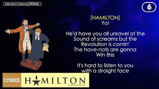 #6 Hamilton - Farmer Refuted (VIDEO LYRICS)