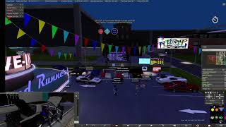 Second Life Grid Drive night 20241005