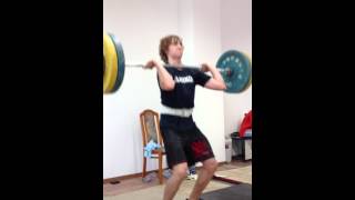 Teun Bruijnen PR 110kg Clean & Jerk