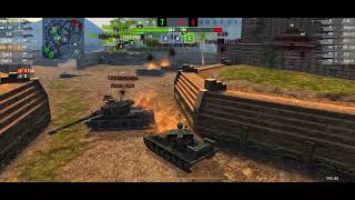 WoT-Blitz - SU 130 tier 8 TD gameplay.