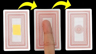 Card Vanish In Deck Easy Magic Trick