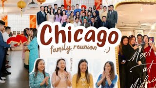 A WEDDING in CHICAGO | Vu Fam Reunion | vlog#7 |