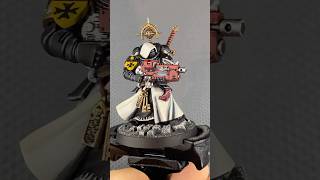 Custom Black Templar Castellan painting process! #warhammer40k #warhammer #miniaturepainting #40k