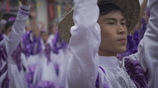 Celebrating the Annual Sinulog Festival on the Island of Cebu, South Philippines