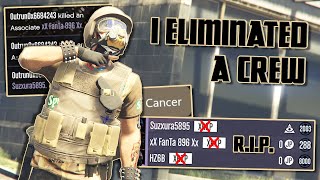 I ELIMINATED an Entire Crew! R.I.P. XRIP [GTA Online]