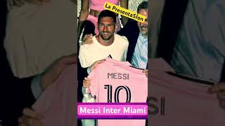 LA PRESENTASÍON /Messi Inter Miami by @305shock