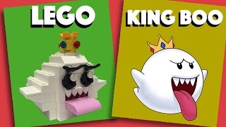 LEGO - Nintendo King Boo - Stop Motion Build