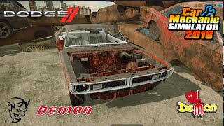 1971 Dodge Demon Restoration - Car Mechanic Simulator 2018