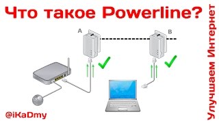 Что такое Powerline? Улучшаем Интернет!