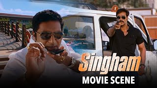 Ajay Devgn Catches Anjali’s Kidnappers | Singham | Movie Scene