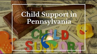 Child Support in Pennsylvania