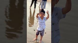 Prabhvir And Dilbazz | Sun, Sand, and Smiles: Beach Day Fun for Kids | ਬੀਚ 'ਤੇ ਮਸਤੀ