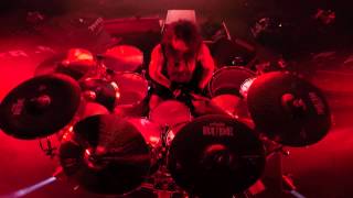 Paul Bostaph/ SLAYER GoPro Footage Mayhem Festival, Hartford 2015