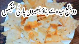 2 Minutes Crispy Tea Snacks Recipe