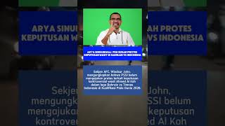 Arya Sinulingga bantah kabar PSSI belum mengirimkan surat#trending #youtubeshort