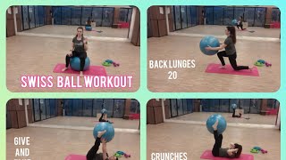 Swiss Ball exercises ❤