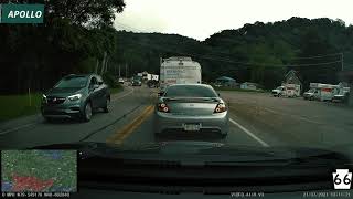 Driving Timelapse - Greensburg PA To Sigel PA