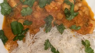 Chicken chickpea curry