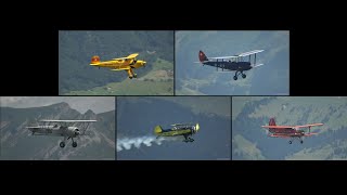 OldtimAIR Flugparade Stanserhorn 2022 - Bücker, Gipsy Moth, Stearman, Rombach, Antonov AN-2