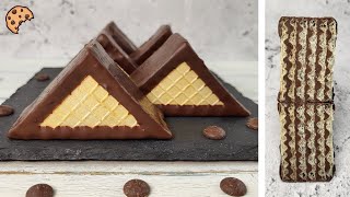 Wafer triangles - the tastiest no bake dessert ever!!!  *Bea's Bites*