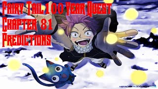 Fairy Tail 100 Year Quest Chapter 81 Predictions