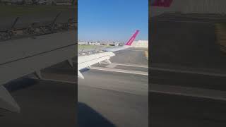 Wizzair landing to Naples airport ( Italy )