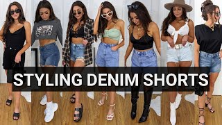 Styling Denim Shorts | Mary Dominique