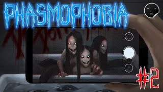 Phasmophobia  - Прохождение в кооперативе #2 | Ужасы на ночь 👻