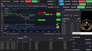 🔴Funding Futures Trading Live Nasdaq NQ 10/14/24 @6:00pm